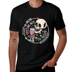 Just A Mom Trying Not to Raise Assholes Funny Mom Comfortable T-Shirt