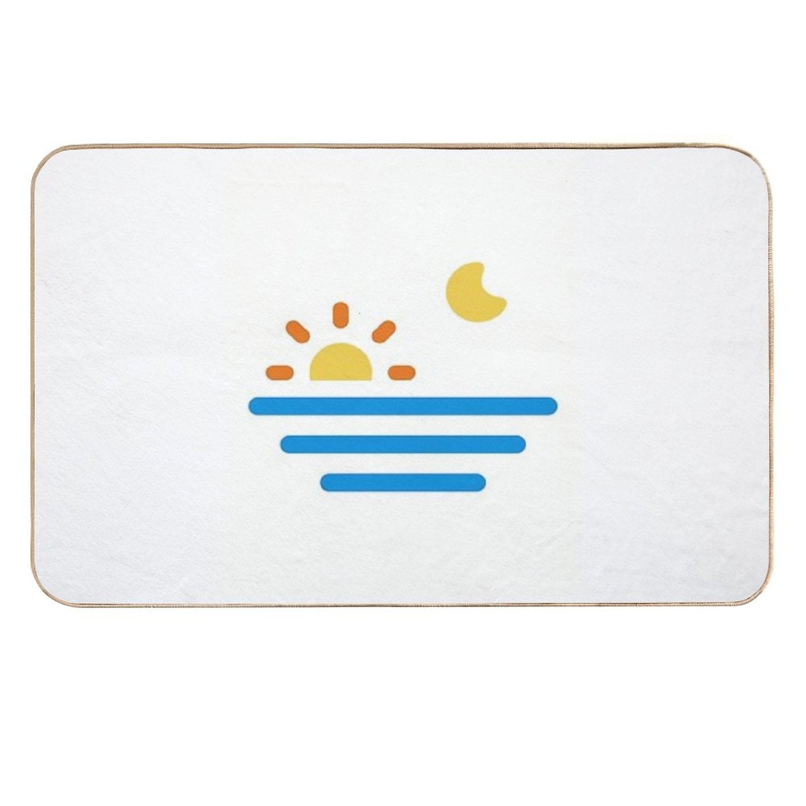 Welcome Summer Abstract, Hot Summer 2023, Summer Sunset, Beach Day  Versatile Bath Mat