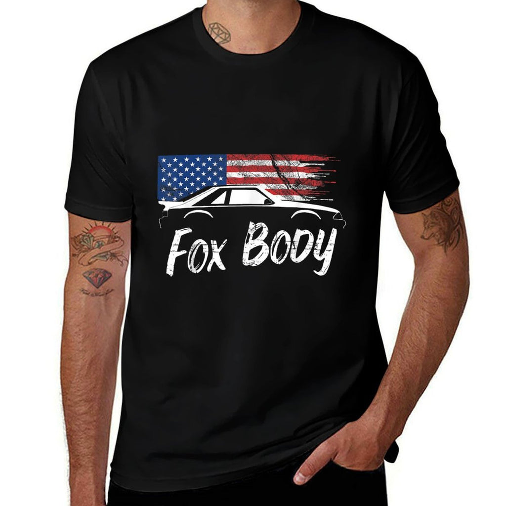 Foxbody 5.0 American Stang Muscle Car  Slim-fit Cut T-Shirt