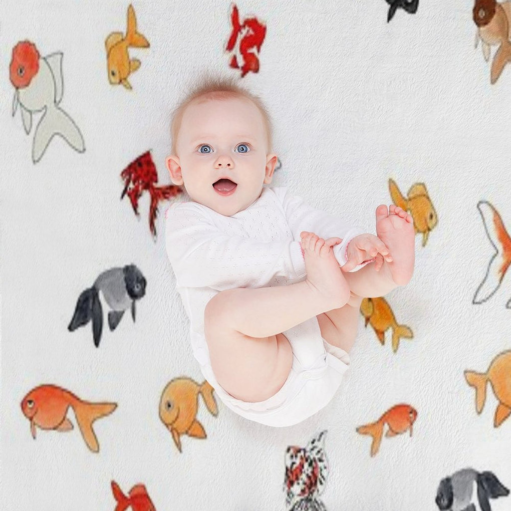 Fish Fancy Compact Throw Blanket