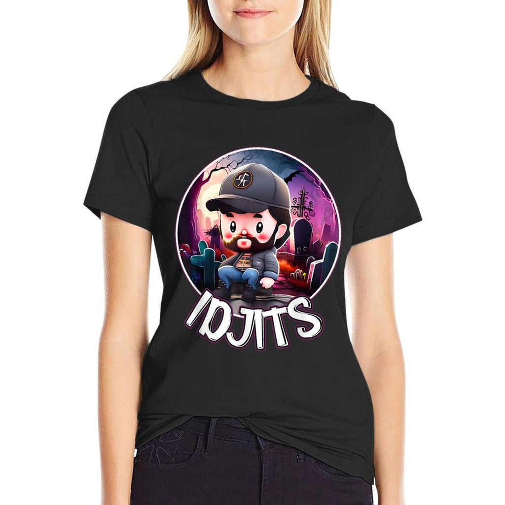 Idjits Cute Funny Bobby SPN Reference  Slim-fit Cut T-Shirt