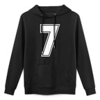 6 7 Seven Couples Costume Funny Meme Cotton-Polyester Blend Hoodie