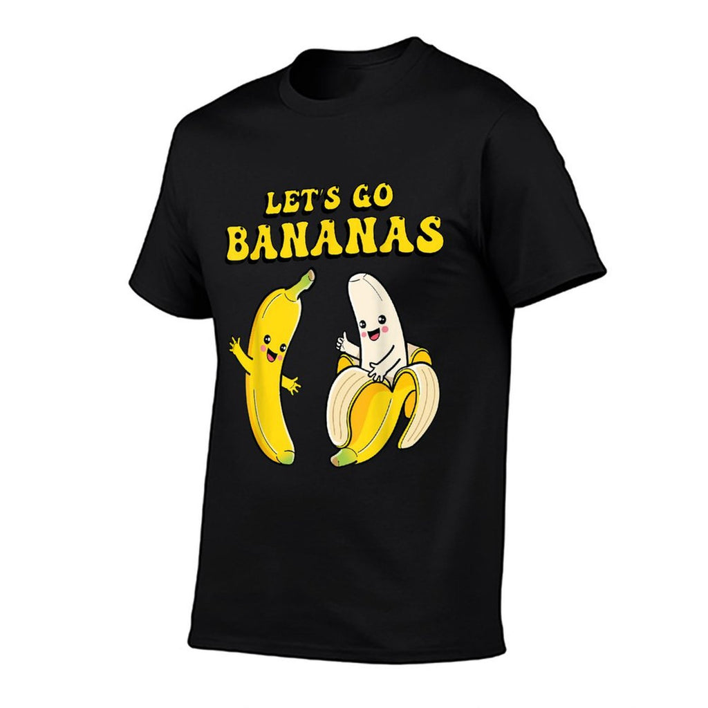 Kids Banana Funny Costume Lets Go Bananas Cute Boys Girls  Heathered Texture T-Shirt