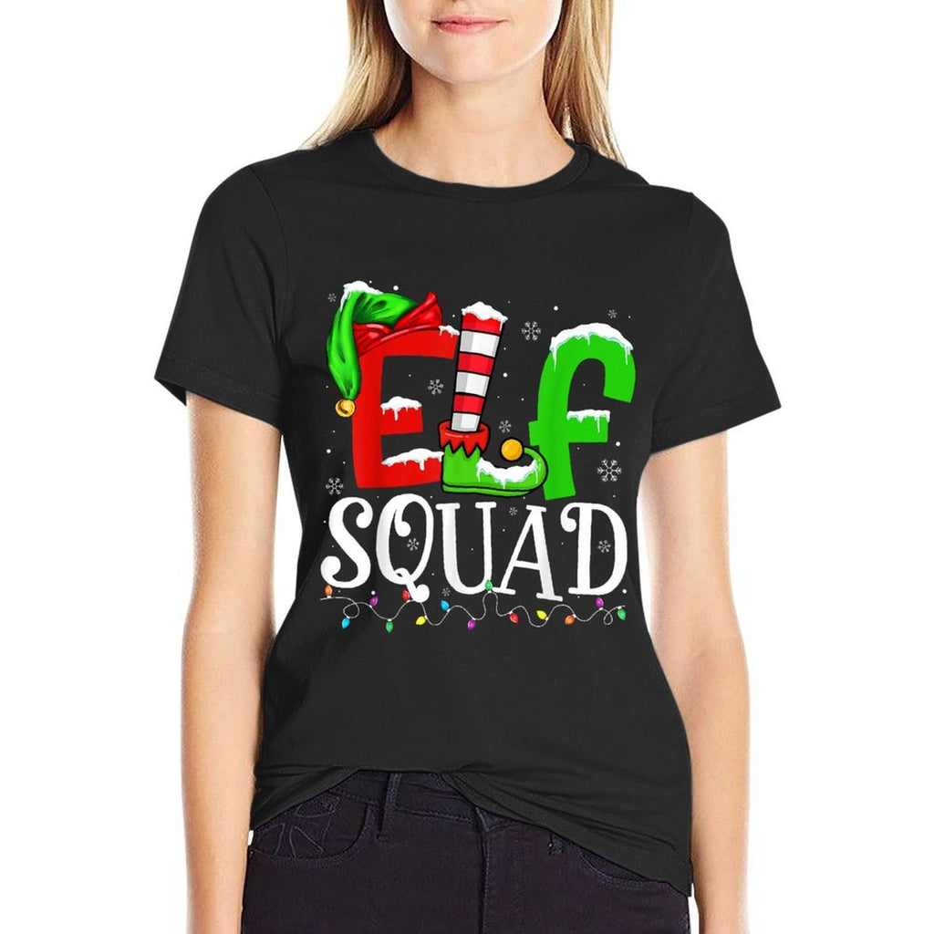 Elf Family Christmass Matching Pajamas Xmas Elf Squad  Classic T-Shirt