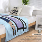 Caitlin Clark Mirror GOAT (Indiana) Shrink-resistant Throw Blanket