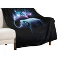 Elephant Splash Velvety-soft Throw Blanket