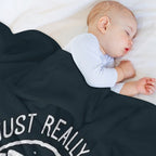 Pangolin Lover Gift - I Just Really Love Pangolins, OK Versatility Throw Blanket