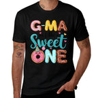 G-Ma Of The Sweet One 1st Birthday Girl Donut Party  Affordable Price T-Shirt