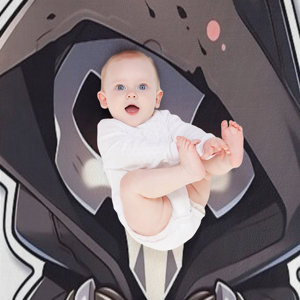 Cute Reaper Durable Throw Blanket