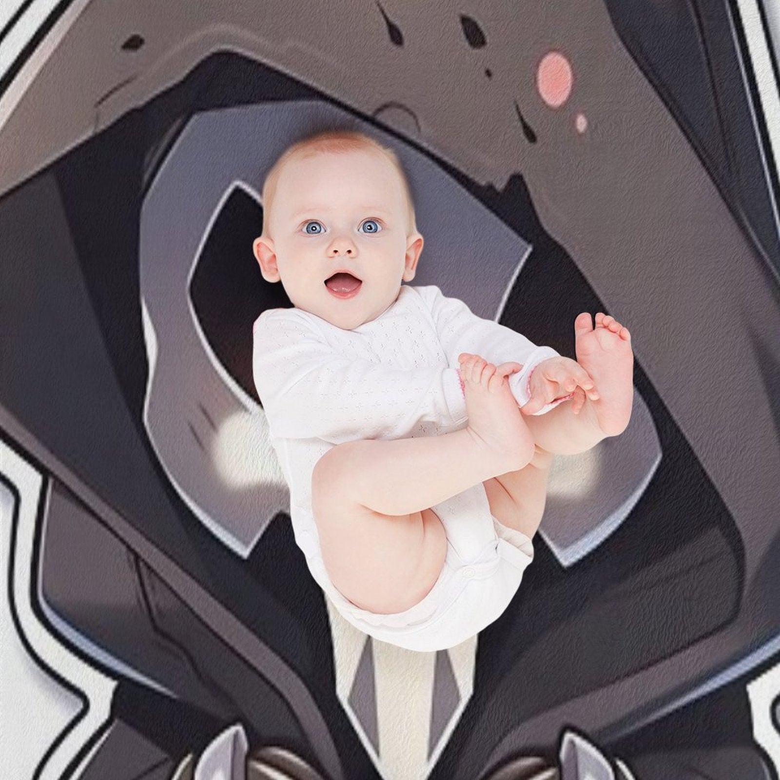 Cute Reaper Durable Throw Blanket