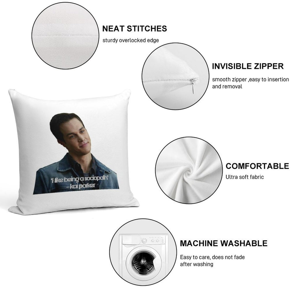 Kai Parker Soft Luxury Feel Throw Pillow