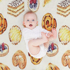 Parisian Pastry Versatility Throw Blanket