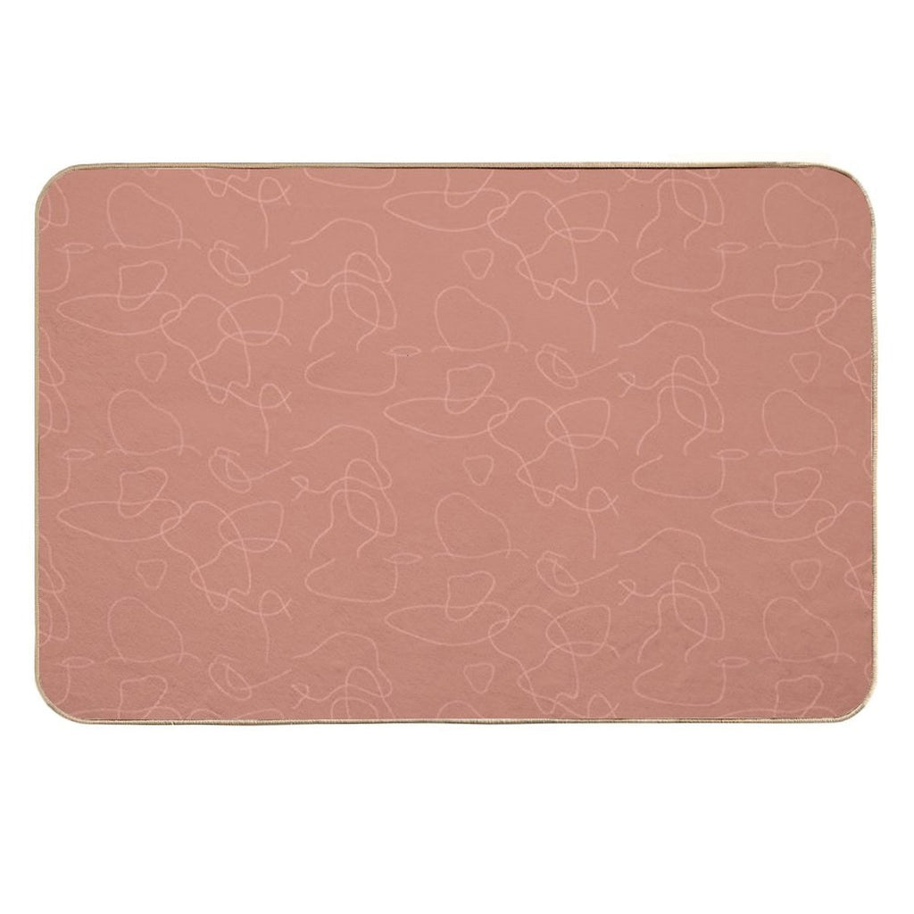 Doodles  Slip-Resistant Bath Mat
