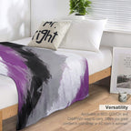 Ace Watercolor Pride Durable Throw Blanket