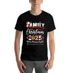 Family Christmas 2025 Making Memories Together Matching  Easy-care T-Shirt