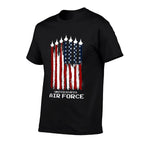 Vintage US Air Force Veterans USA American 4th of July  Versatile T-Shirt