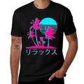 Japanese Relax Vaporwave Harajuku Graphic Design  Classic T-Shirt