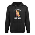 Mens Womens Kids Doge Meme Lover Find Lick You Shiba Inu Cotton-Polyester Blend Hoodie