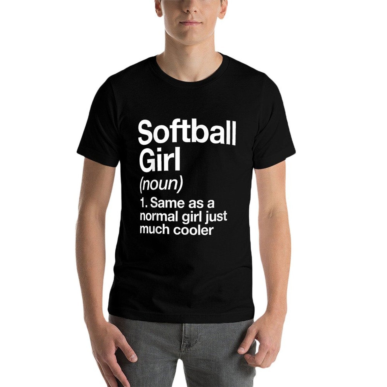 Softball Girl Definition Funny  Sassy Sports  Affordable Price T-Shirt