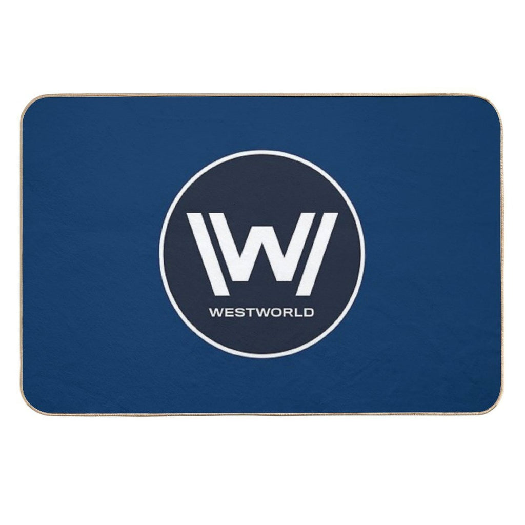 Westworld Logo  Anti-Trip Bath Mat
