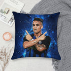 Lautaro Martinez 001 Soft Durable Construction Throw Pillow