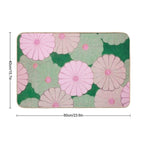 Vintage Japanese Art Print (Cool)  High-Traffic Bath Mat