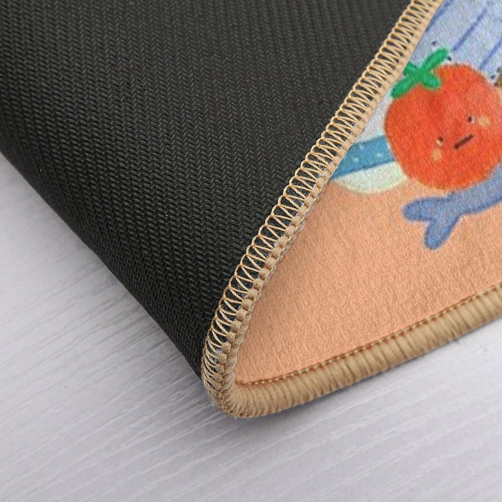 Critter & Carrot Crew Fun Under The Tree!  Fade-Resistant Bath Mat