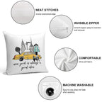 New York Girl Soft Warmth Comfort Throw Pillow