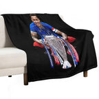 James Tavernier Celebration with Trophy Anti-pilling Throw Blanket