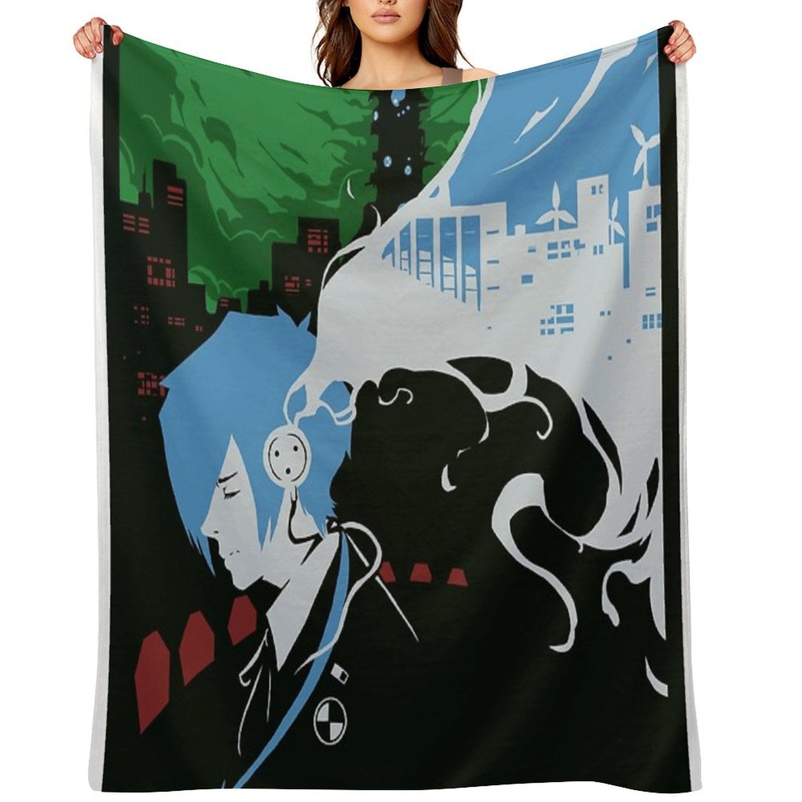 Burn My Dread Sustainable Throw Blanket