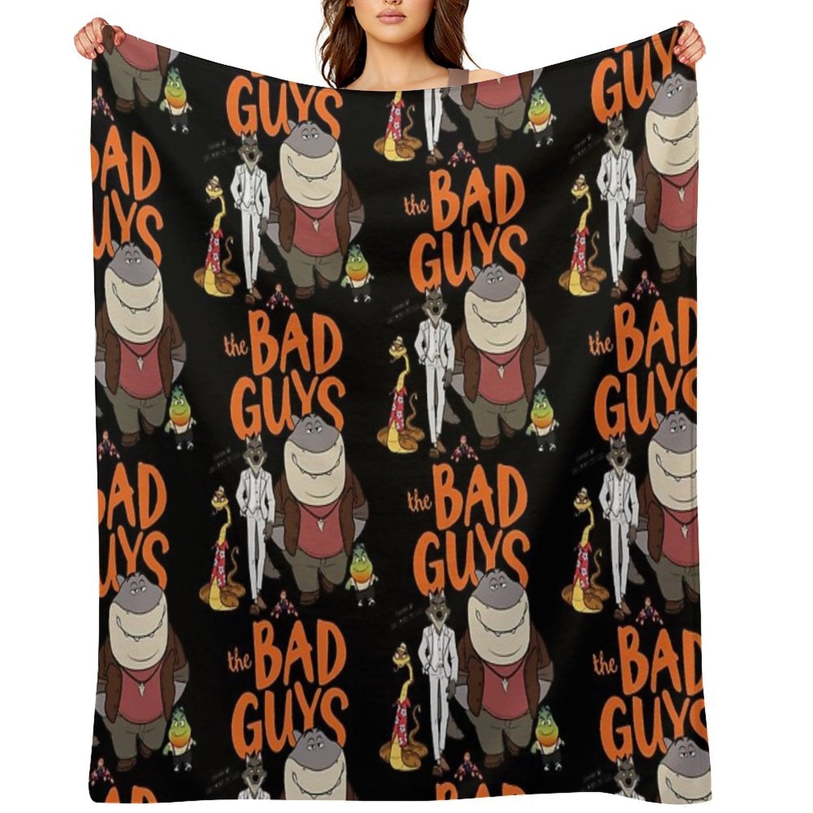 The Bad Guys Quick-dry Throw Blanket