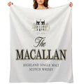 The Scotch Whisky Plush Throw Blanket