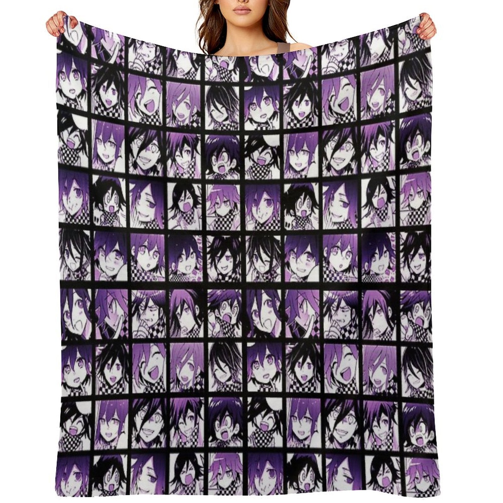Kokichi Manga Collection Ver. 2 (Colored) Comfort Throw Blanket