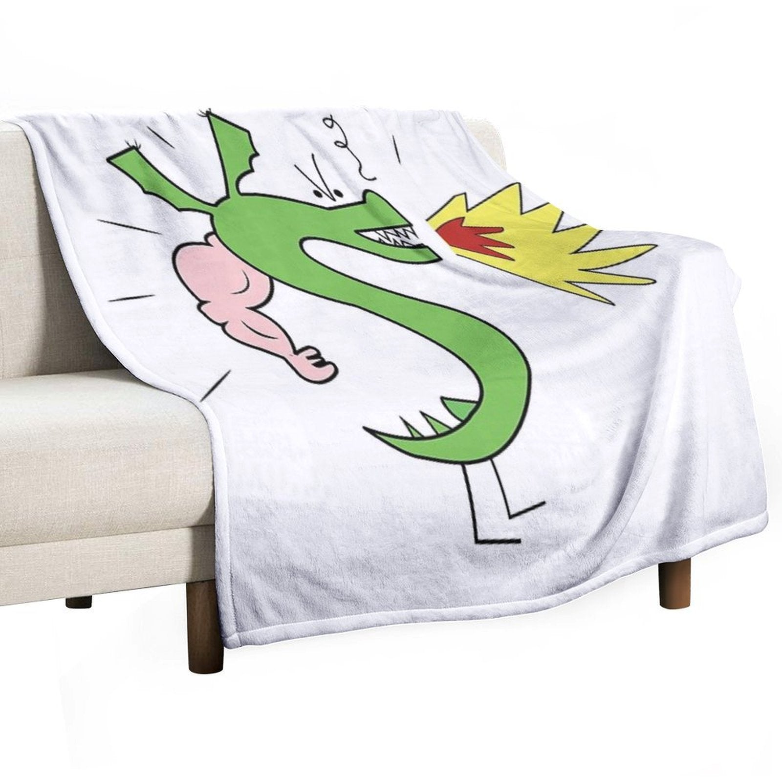 Trogdor Cute Dragon Homestar Runner Versatility Throw Blanket