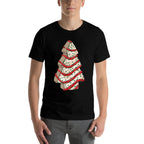 Christmas Tree Frosting Frosted Cake Debbie Snack  Fade-proof Color T-Shirt