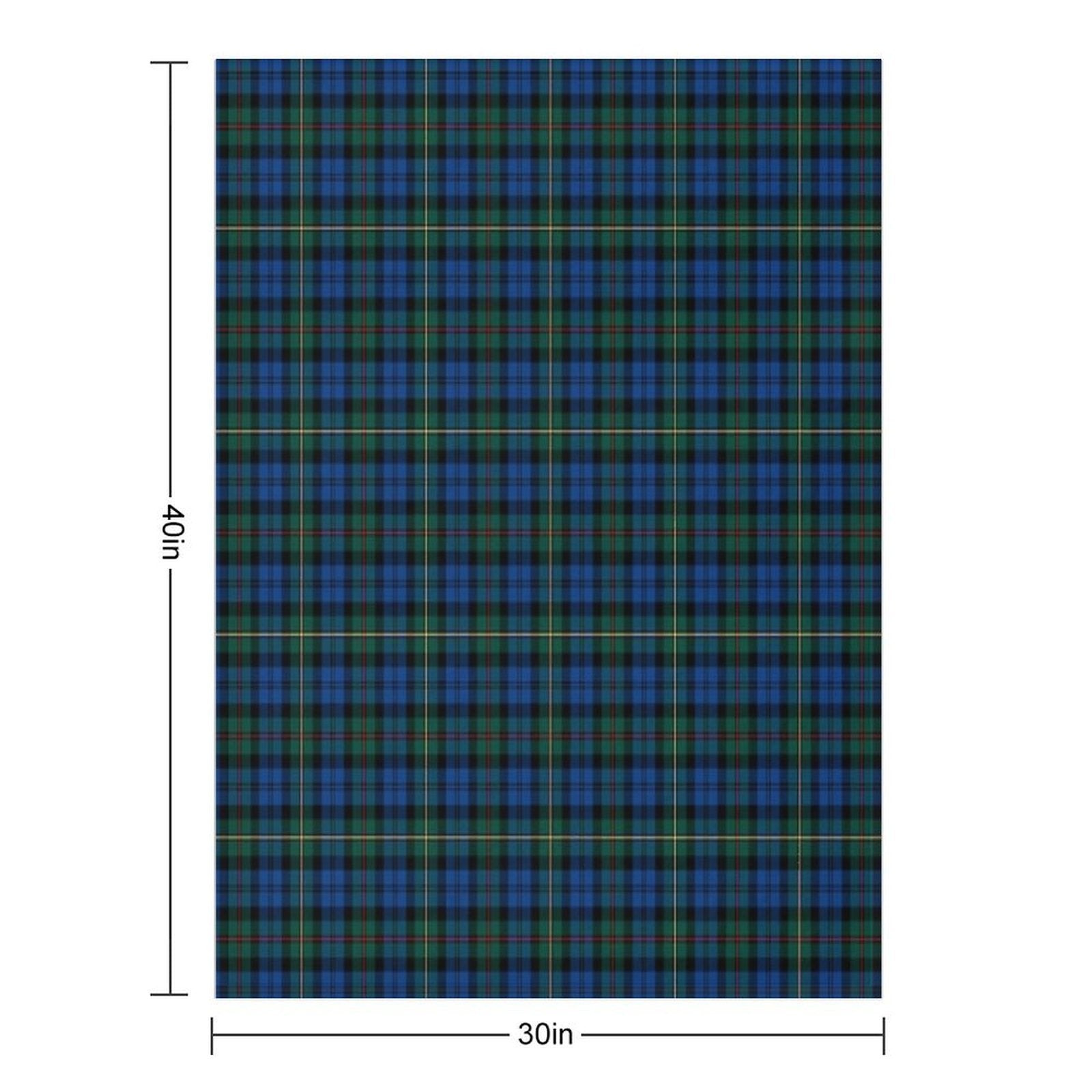 Clan MacEwan Tartan Lightweight Throw Blanket
