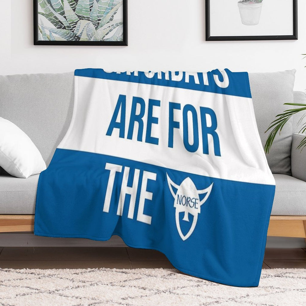 Luther College Saturdays Are For The Norse Plush Throw Blanket