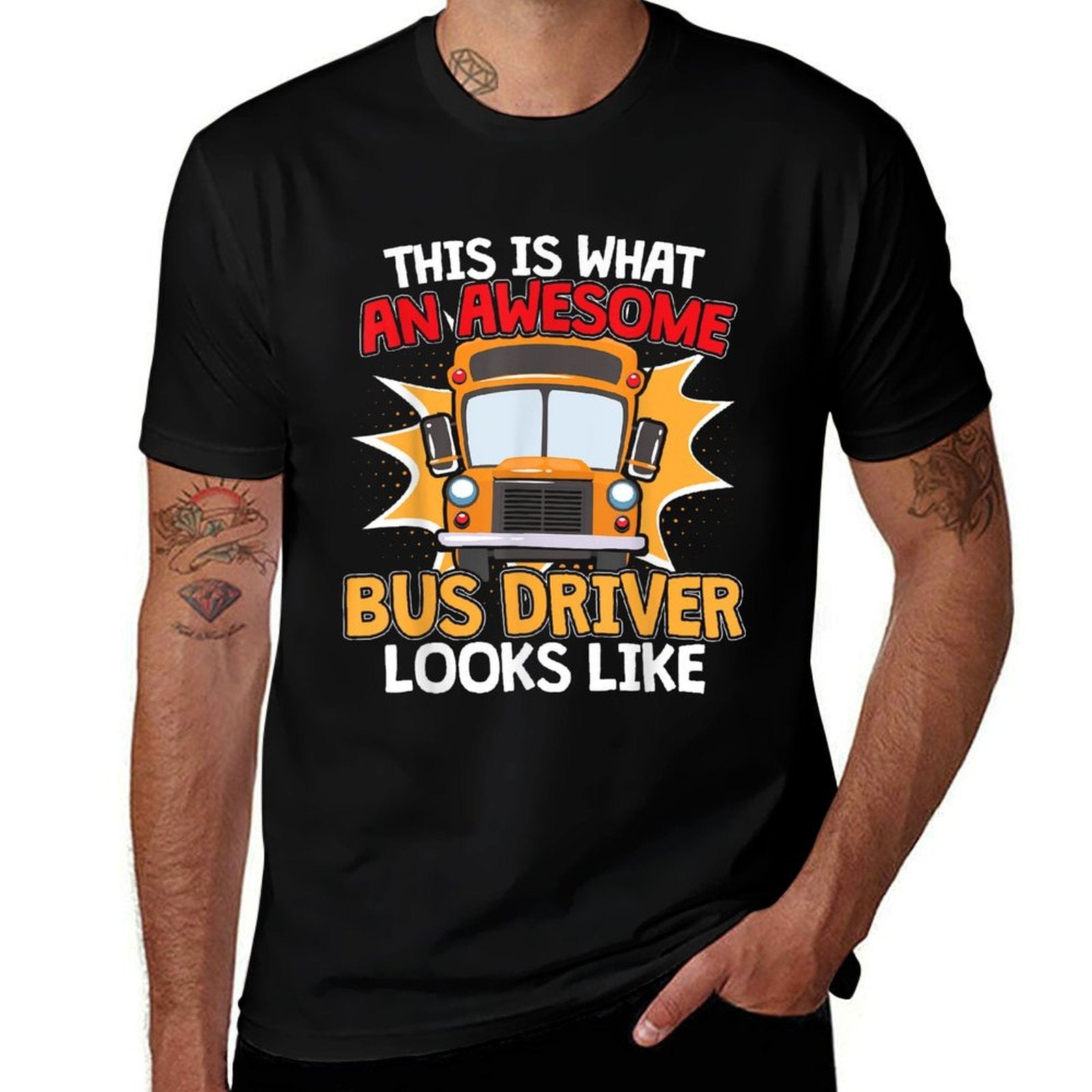 School Bus Driver Appreciation Gift for A School Bus Driver  Versatile T-Shirt