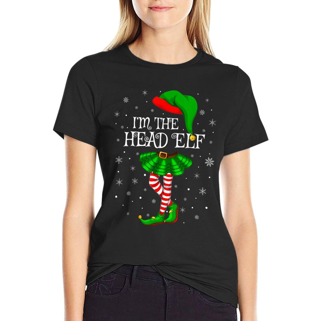 Matching Family Group Im The Head Elf Christmas  Vintage-inspired T-Shirt