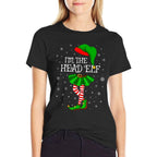 Matching Family Group Im The Head Elf Christmas  Vintage-inspired T-Shirt