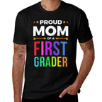Mom Of A First Grader First Day Of School Gift  Eco-friendly Material T-Shirt