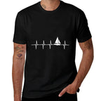 Sailing Heartbeat T-shirt for Sailors  Affordable Price T-Shirt