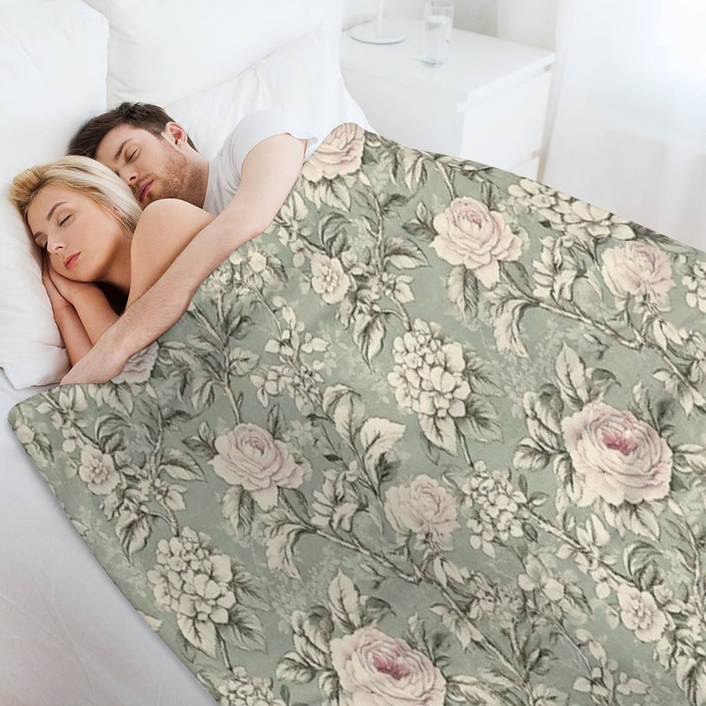 Edgy Summer Exotic Flower Arrangement India Floral For Housewarming Presents Easy Care Throw Blanket