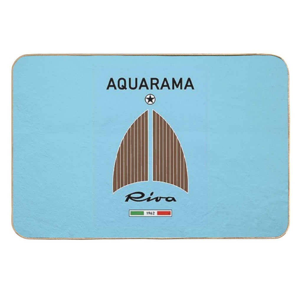 Riva Aquarama Luxury Yacht Italy Venice  Dirt-Trapping Bath Mat