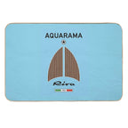 Riva Aquarama Luxury Yacht Italy Venice  Dirt-Trapping Bath Mat