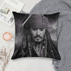 Jack Sparrow Soft Reinforced Edging Throw Pillow