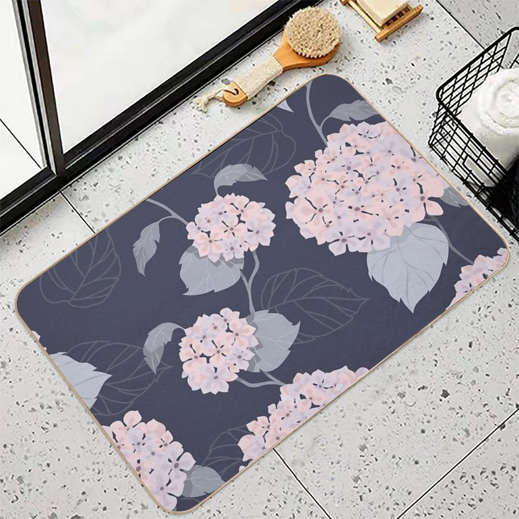 Hydrangea  Versatile Bath Mat