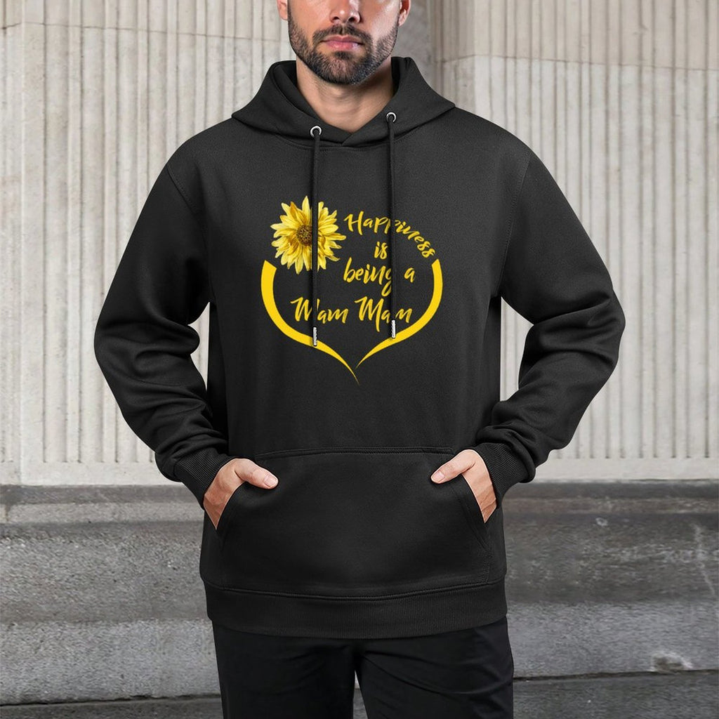 Mam Mam Gift Happiness Is Being A Mam Mam Moisture-Wicking Hoodie