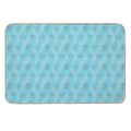 Seafoam Pattern  Repositionable Bath Mat