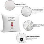 Anniecourage Soft Multiple Sizes Throw Pillow